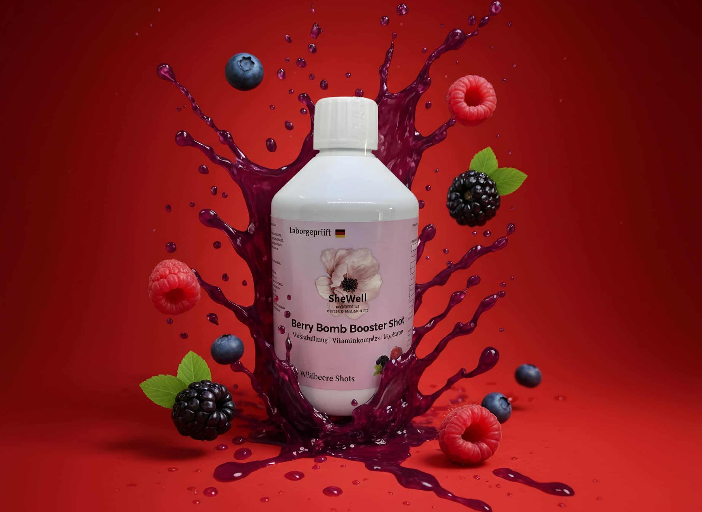 SheWell Berry Bomb Booster Shot